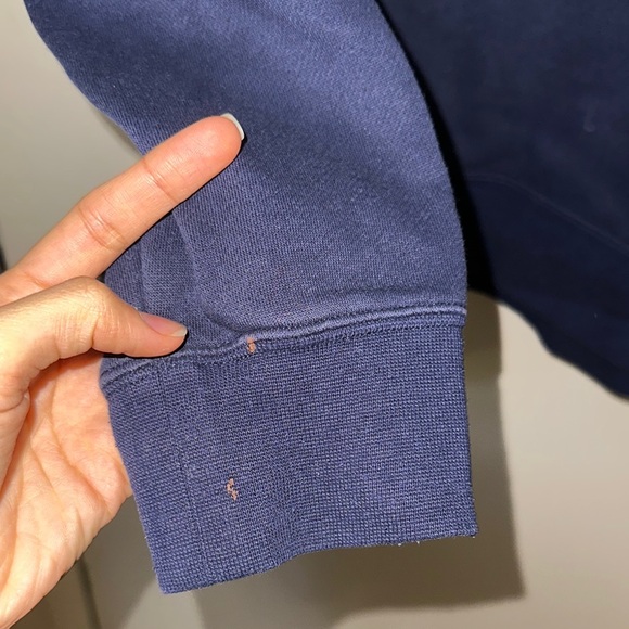 Fila Navy Blue Hoodie - Picture 4 of 5